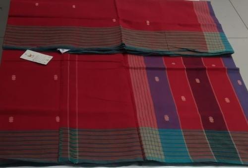 ARUPPUKOTTAI 60S COTTON SAREES WITH BLOUSE